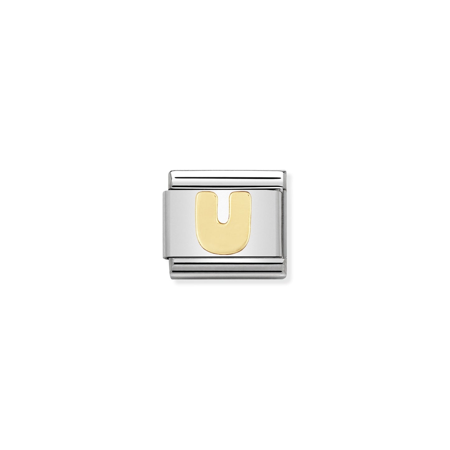 Composable Classic Dekoratif Link - Harfler - U harfi - (21 U) 18K Altın