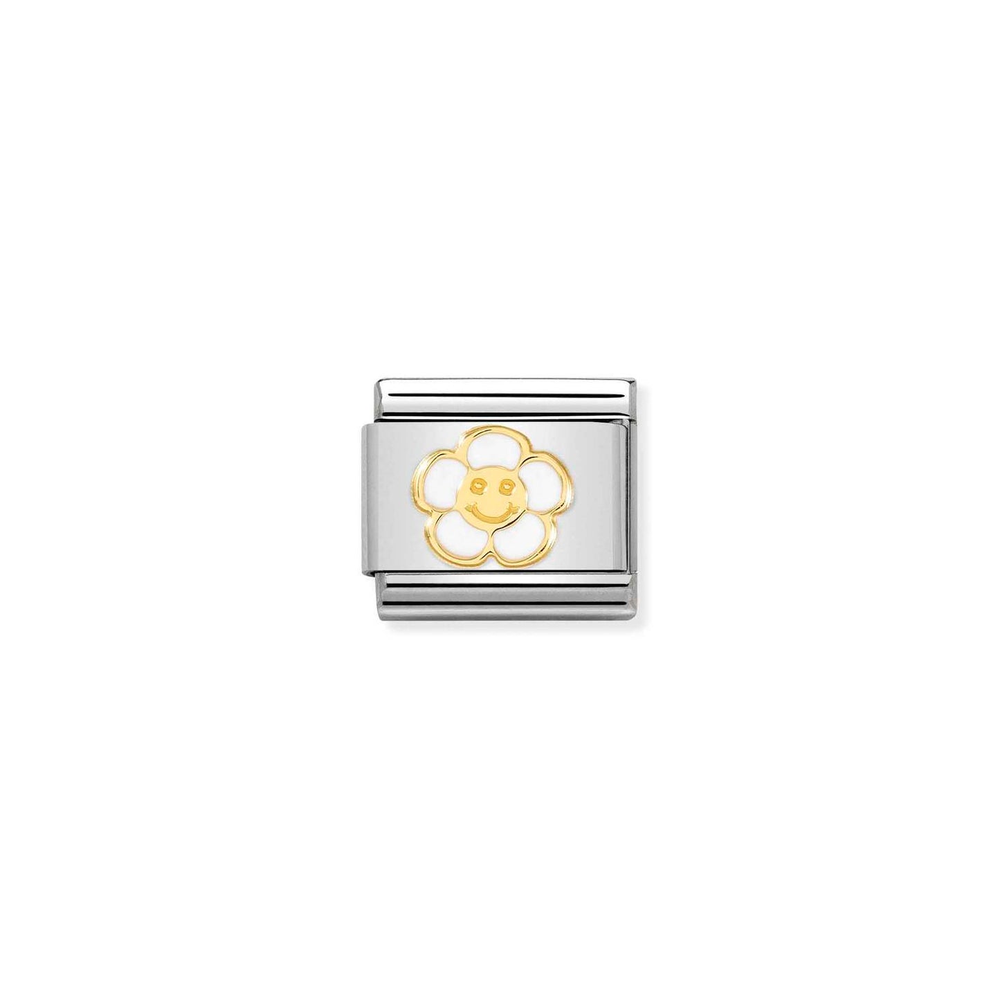 Composable Classic Dekoratif Link - Semboller - Gülümseme Çiçeği - 18K Altın