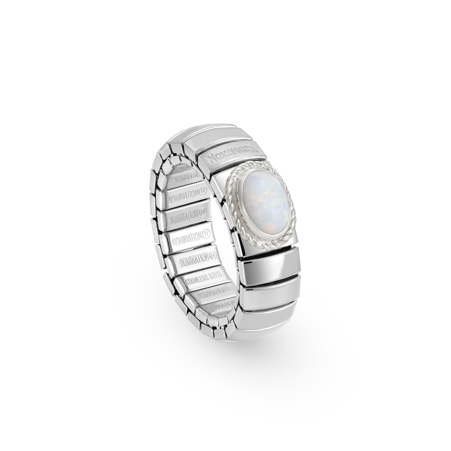 Extension - Yüzük - Beyaz opal