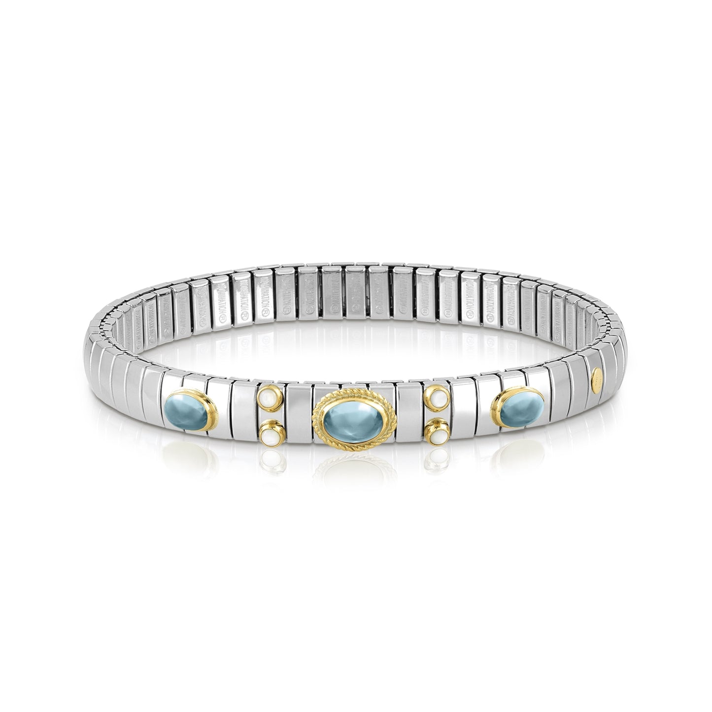 Extension - Bileklik - Açık mavi topaz