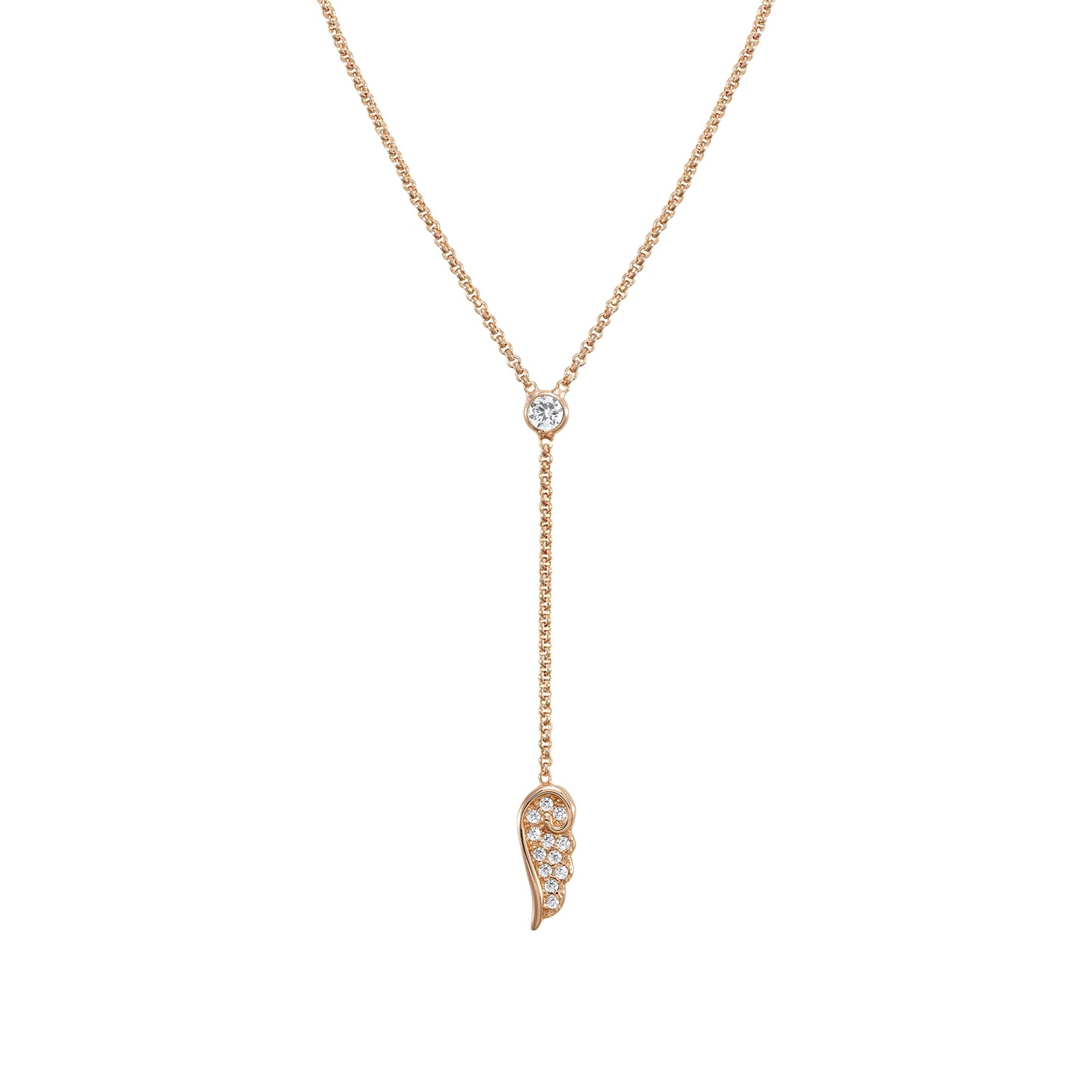 Angel - Kolye - Rose Altın