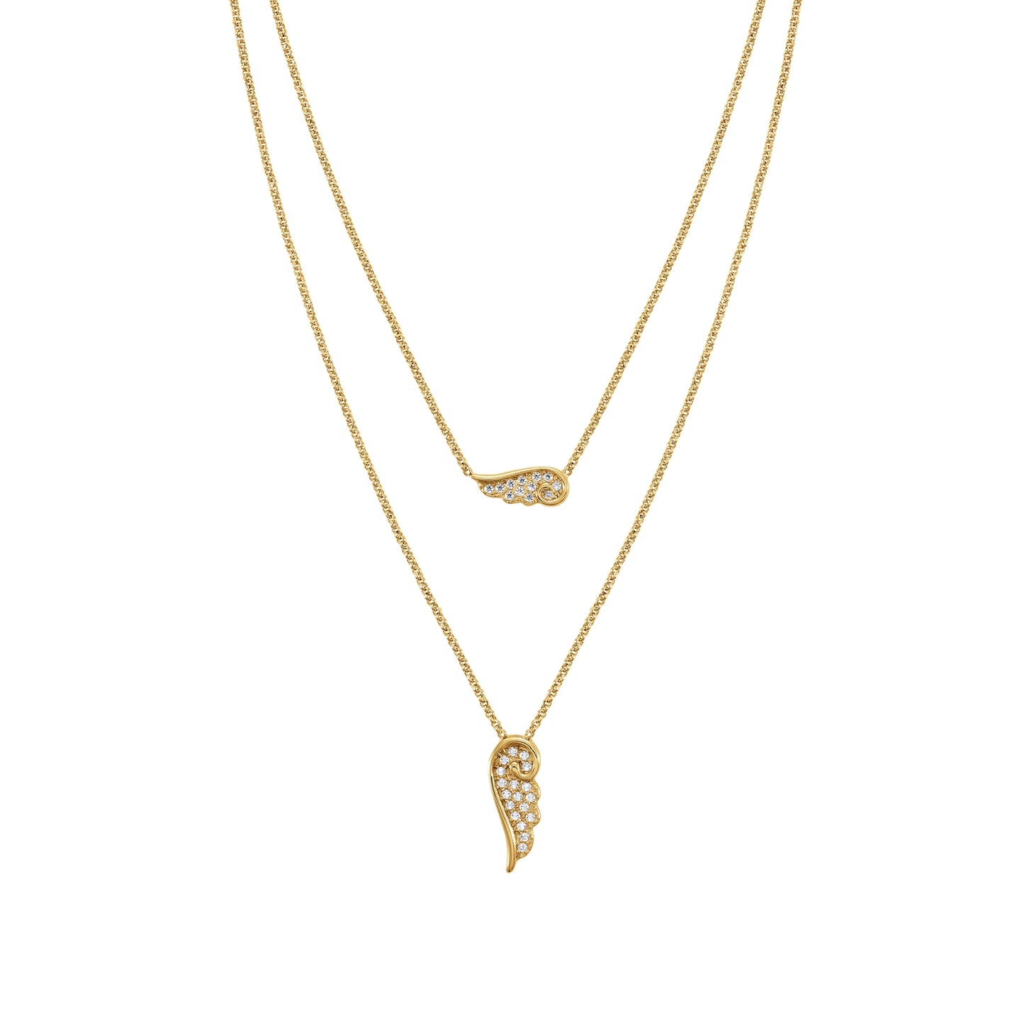 Angel - Kolye - Sarı altın