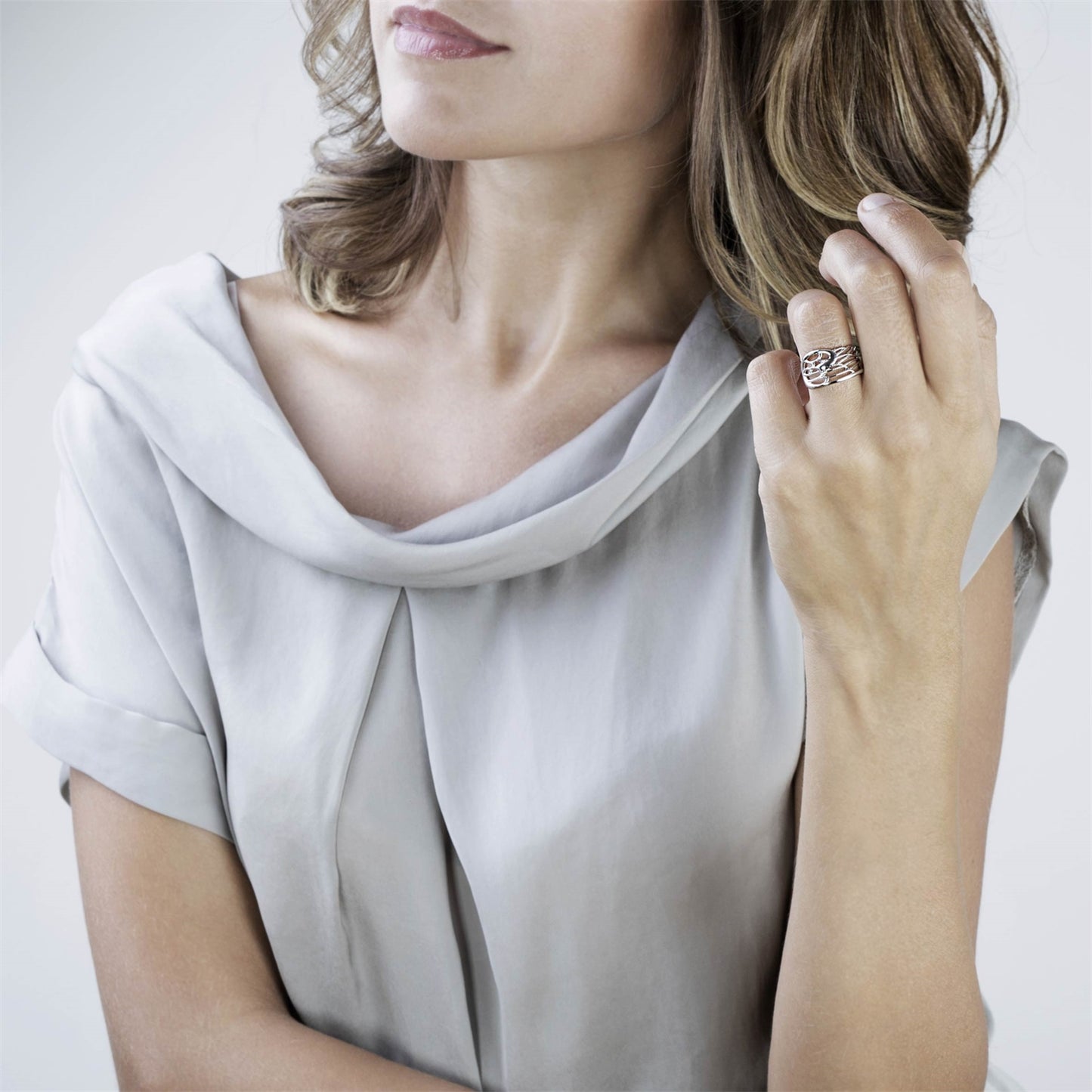 Angel - Yüzük - Gümüş