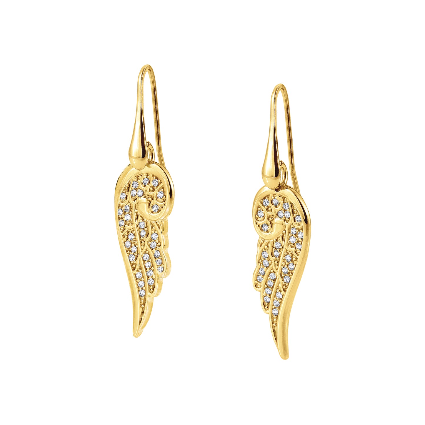 Angel - Küpe - Sarı altın