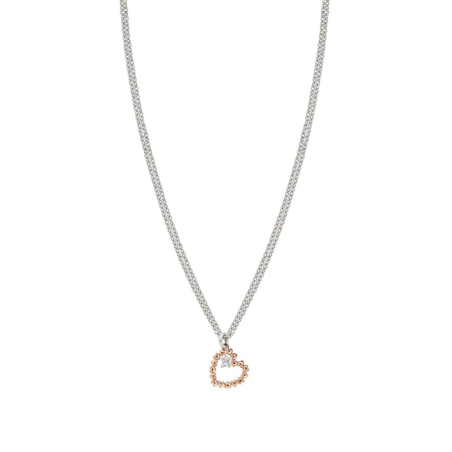 Rock in Love Silver - Kolye - Rose Altın