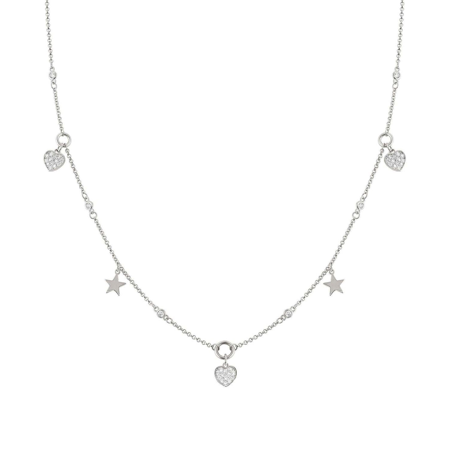 NightDream - Kolye - Gümüş Kalp