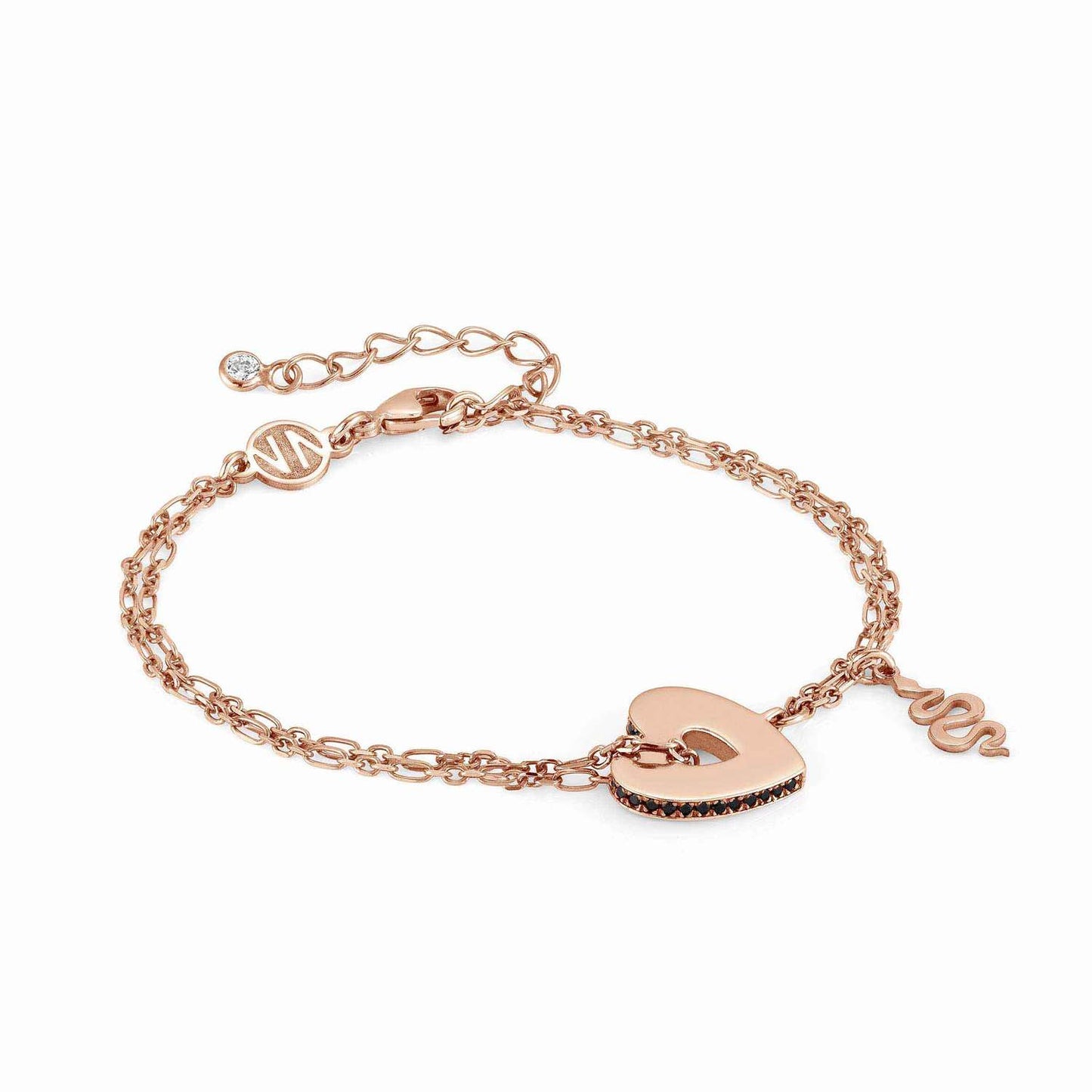 Essentials - Bileklik - Kalp Rosegold