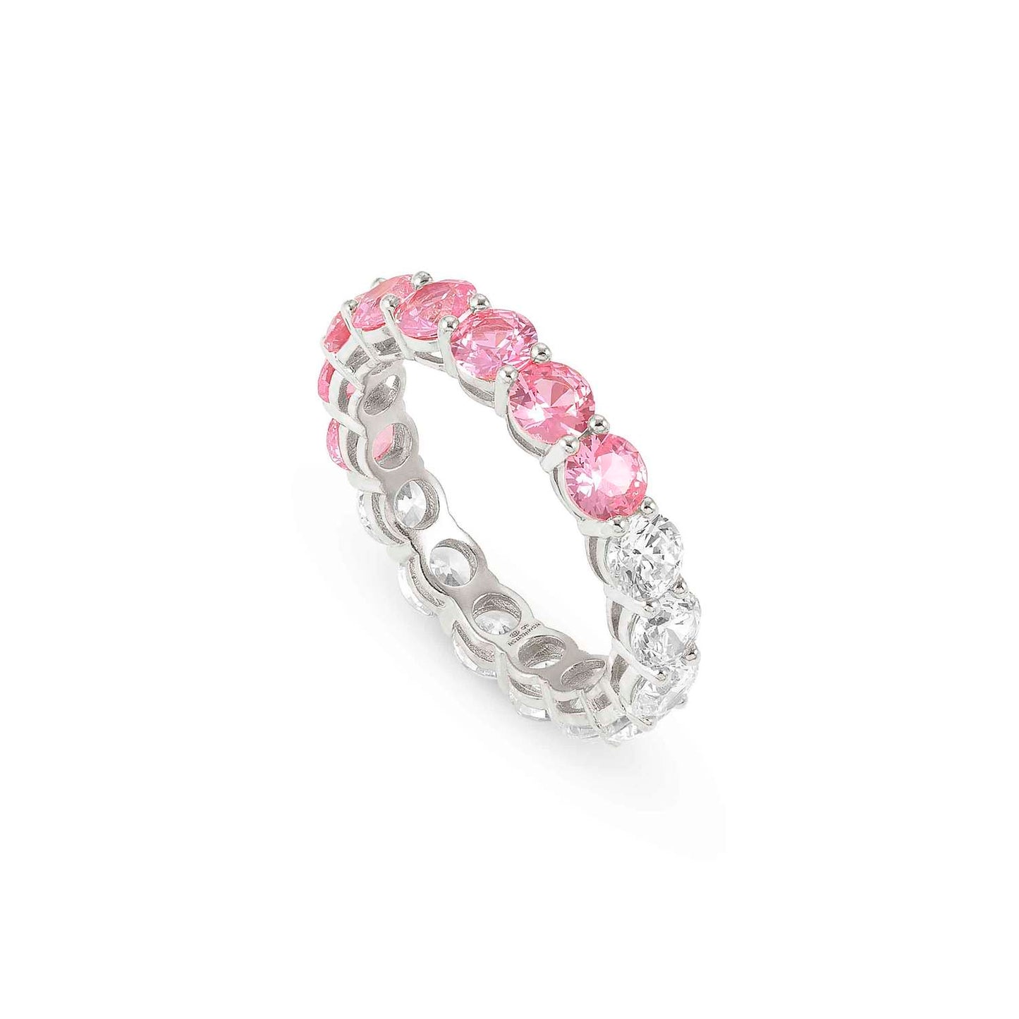 Chic&Charm - Yüzük - Pembe yüzgeç, gümüş 6 boyut 15