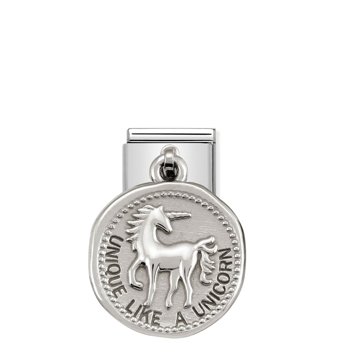 Composable Classic Dekoratif Charm - Charm Dilekler - Unicorn gibi benzersiz - 925 Gümüş