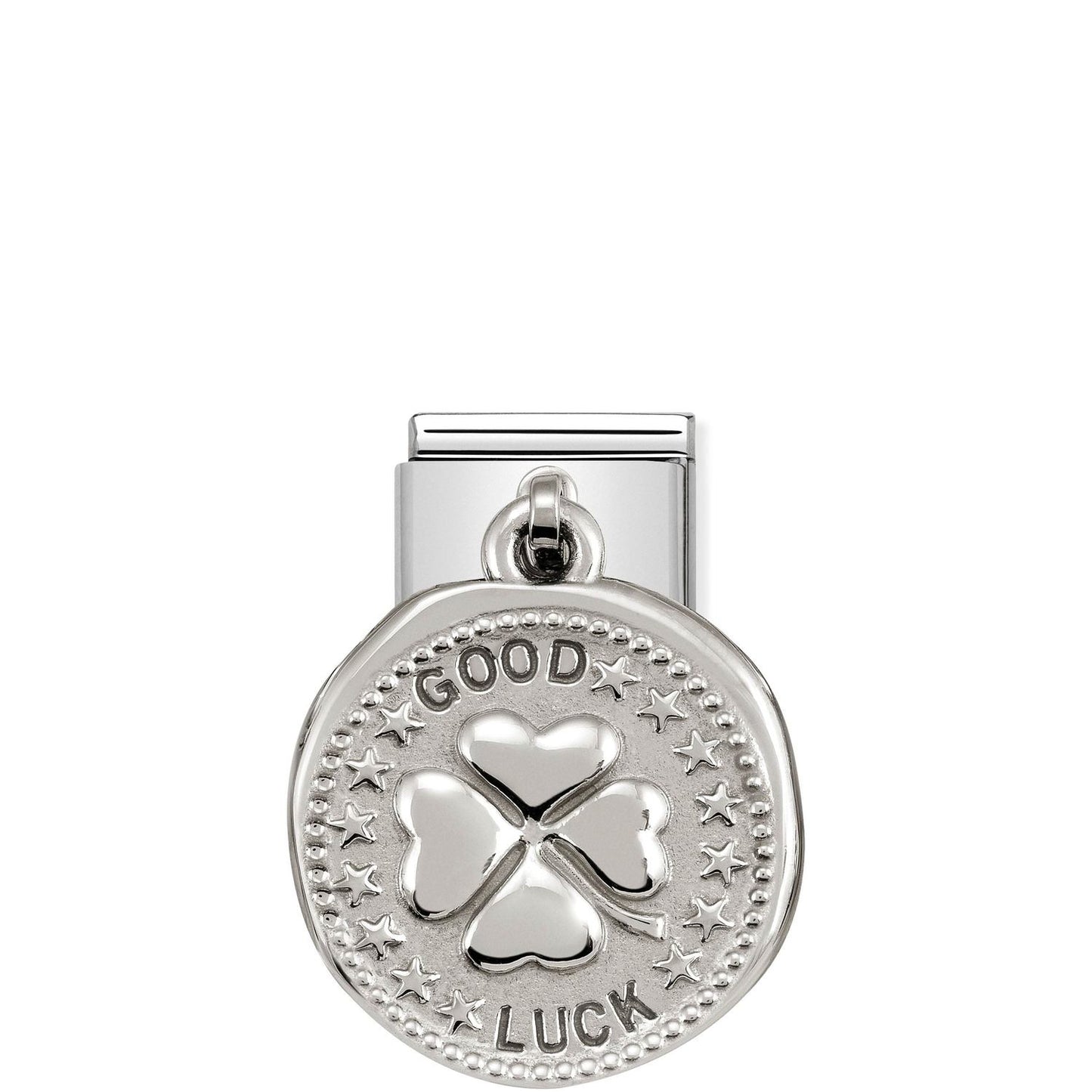 Composable Classic Dekoratif Charm - Charm Dilekler - İyi Şanslar - 925 Gümüş