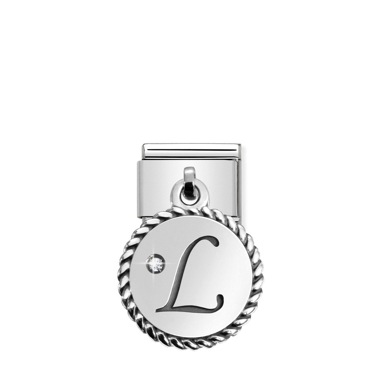 Composable Classic Dekoratif Charm - Charm Yazılar - L - (12 L) 925 Gümüş