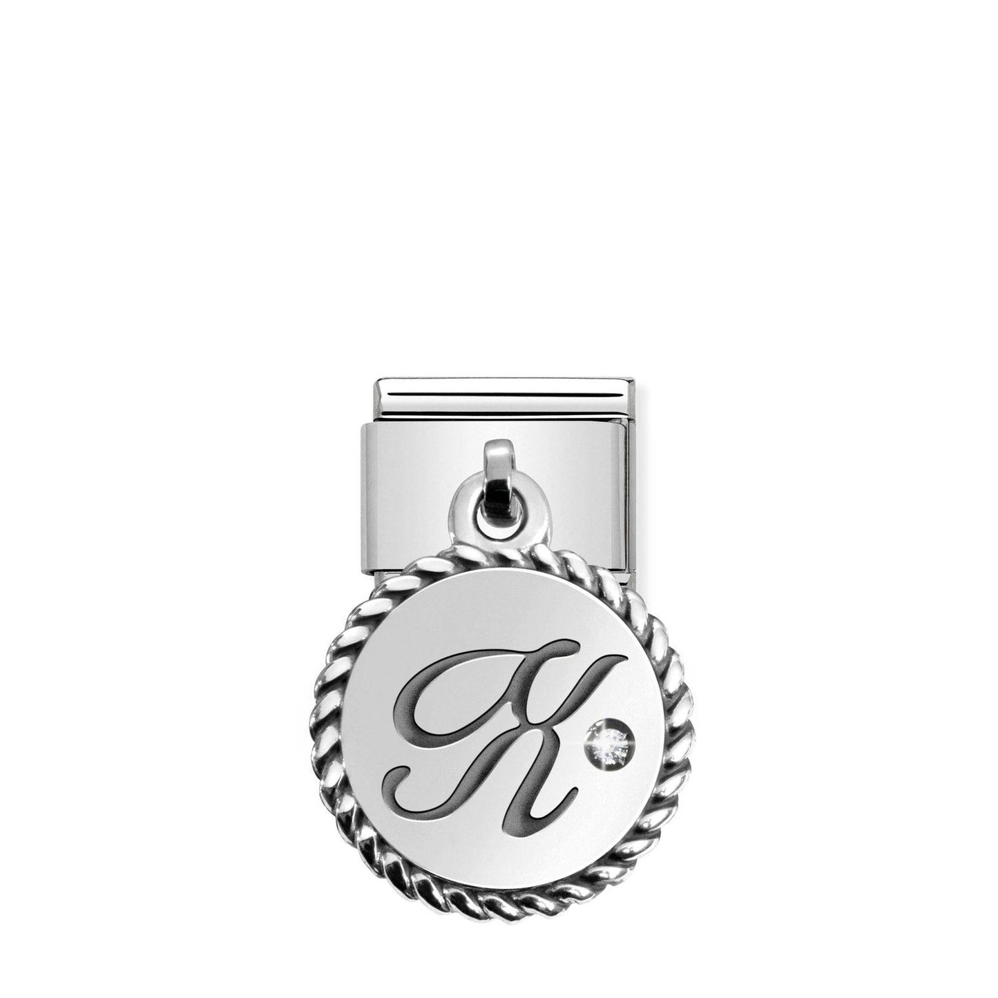 Composable Classic Dekoratif Charm - Charm Yazılar - X - (24 X) 925 Gümüş