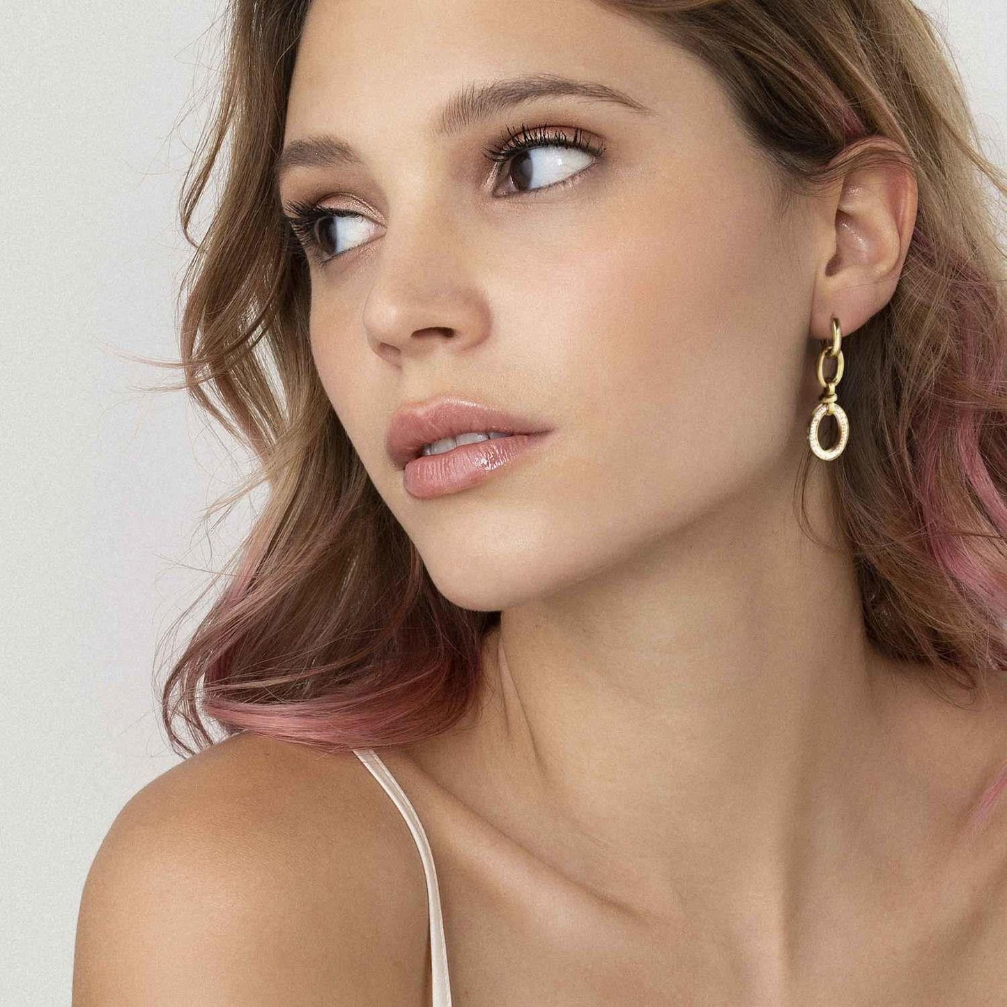 Affinity - Küpe - Sarı altın