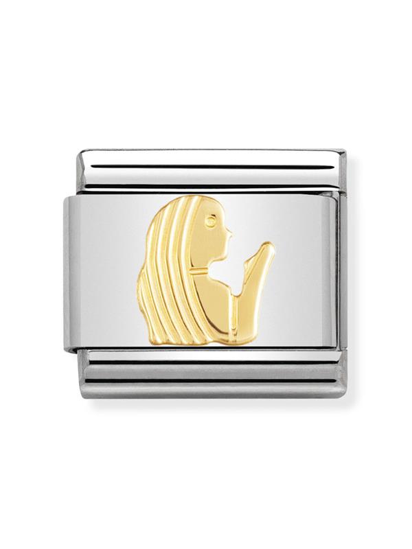 Composable Classic Dekoratif Link - Burçlar - Başak - (06 Virgo) 18K Altın