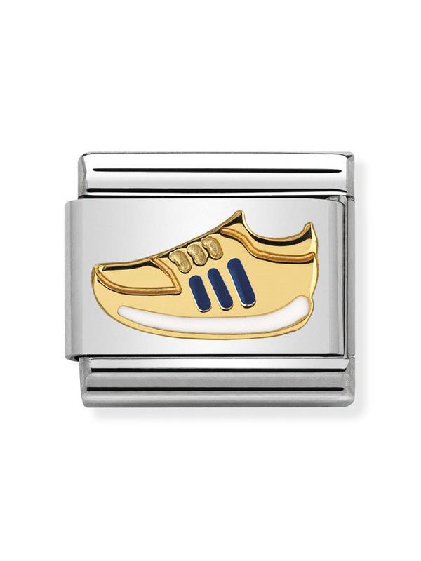 Composable Classic Dekoratif Link - Günlük Hayat - Mavi spor ayakkabısı - 18K Altın