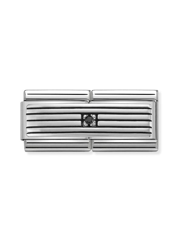 Composable Classic Dekoratif Link - İkili Semboller - Satırlar - 925 Gümüş