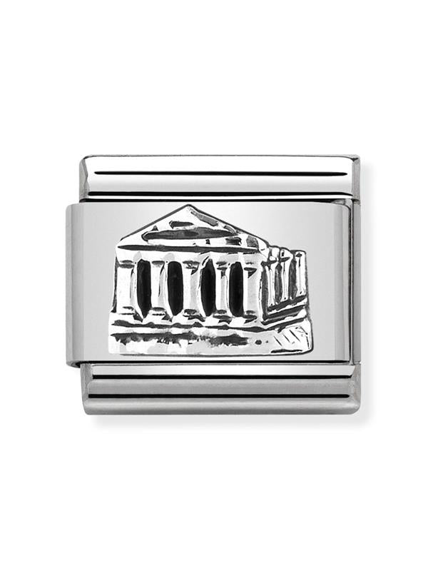 Composable Classic Dekoratif Link - Kabartma Anıtlar - Parthenon - 925 Gümüş