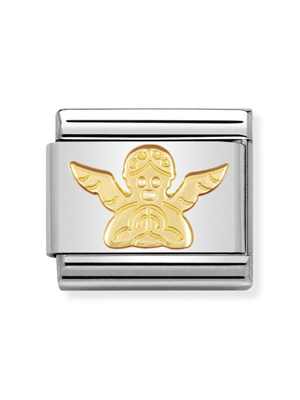 Composable Classic Dekoratif Link - Maneviyat - Melek - (04 Angel) 18K Altın