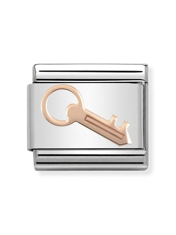 Composable Classic Dekoratif Link - Semboller - Anahtar - (16 Key) 9K Rose Altın