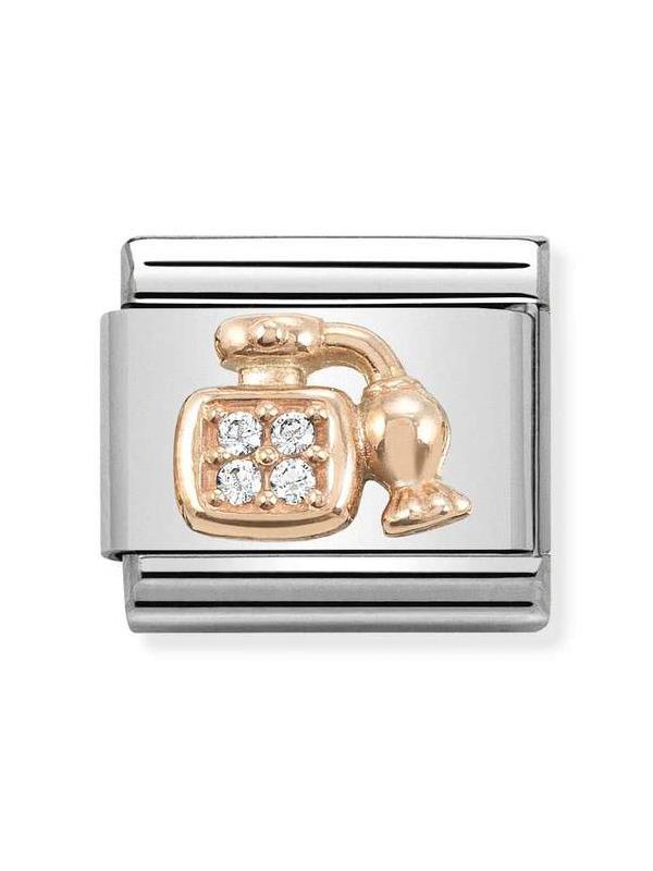Composable Classic Dekoratif Link - Semboller - Parfüm - (30 Perfume) 9K Rose Altın