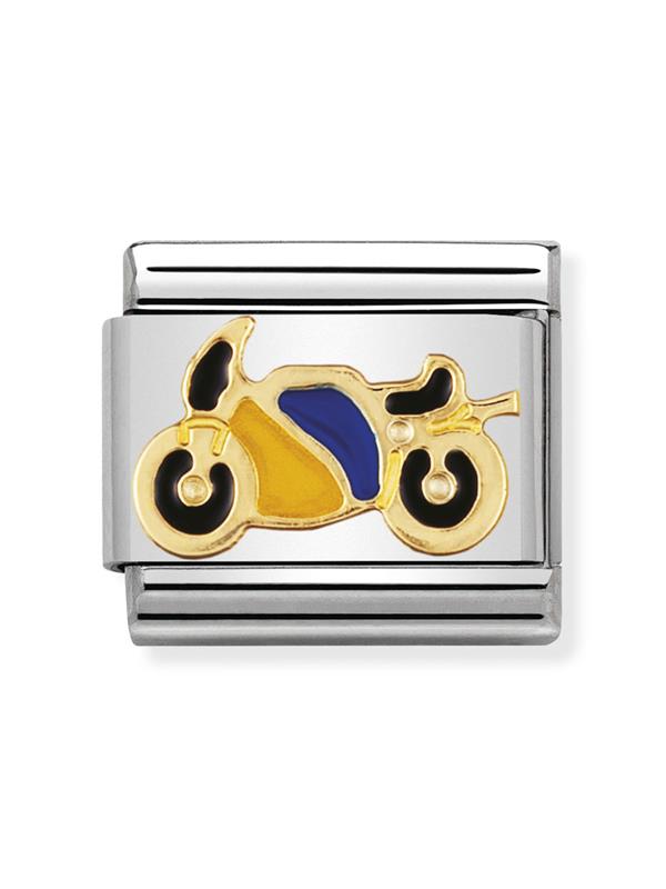 Composable Classic Dekoratif Link - Spor - Motosiklet - 18K Altın
