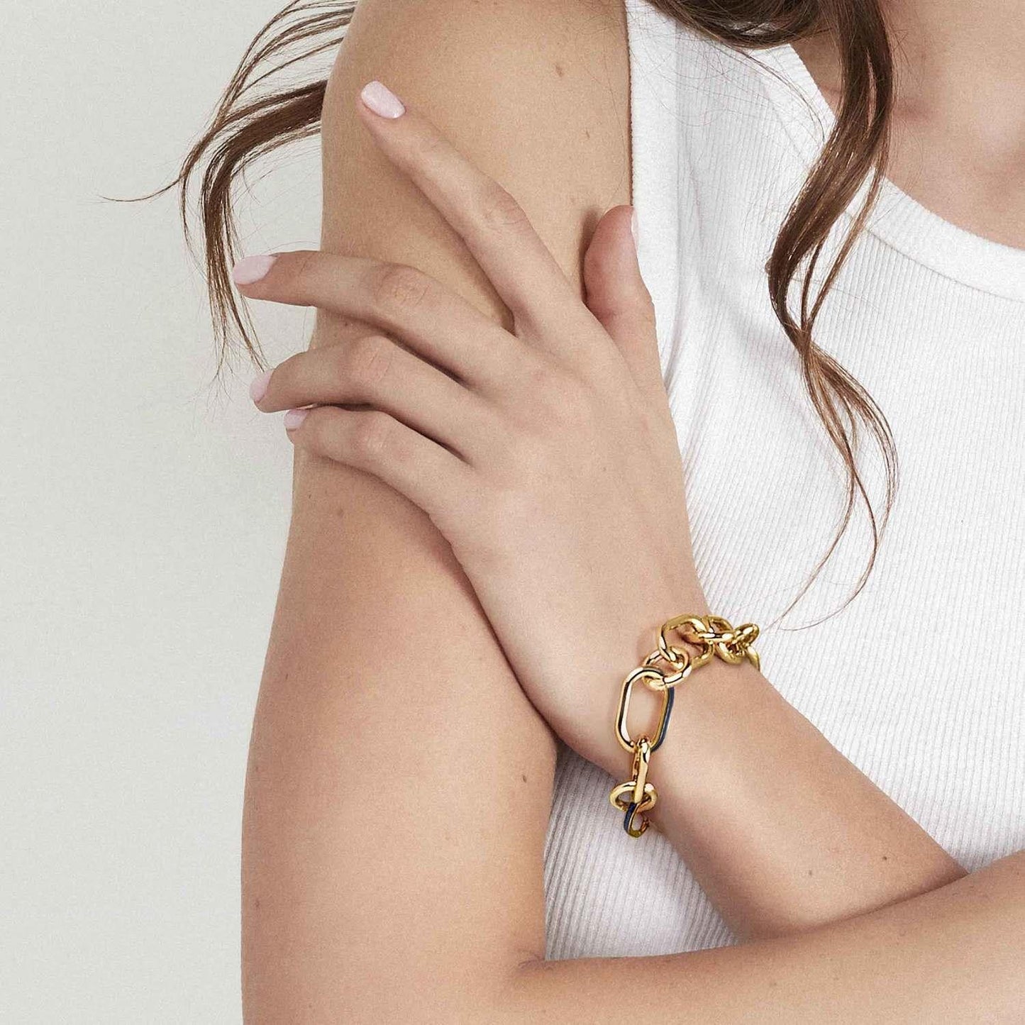 Drusilla - Bileklik - Taşlı Plaka