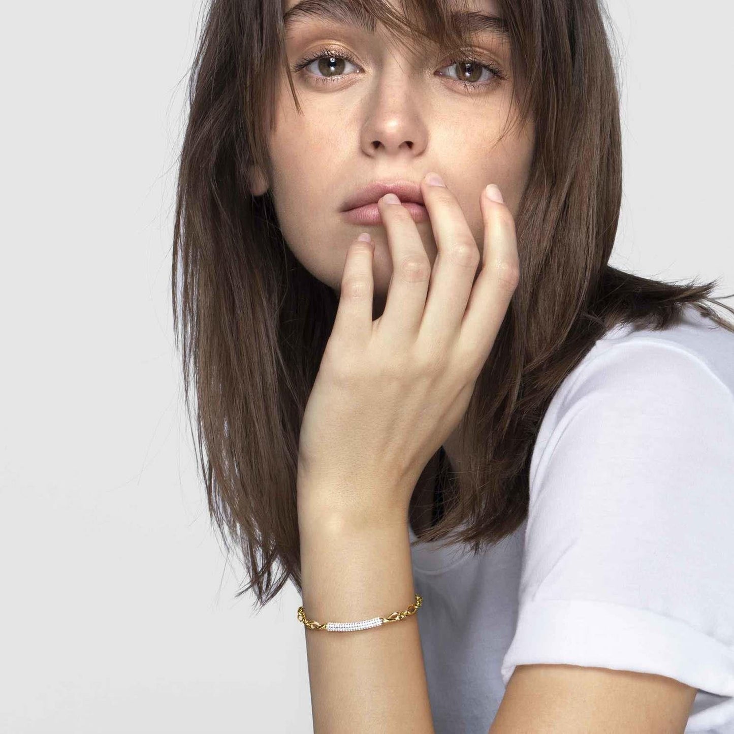 Endless - Bileklik - Sarı altın