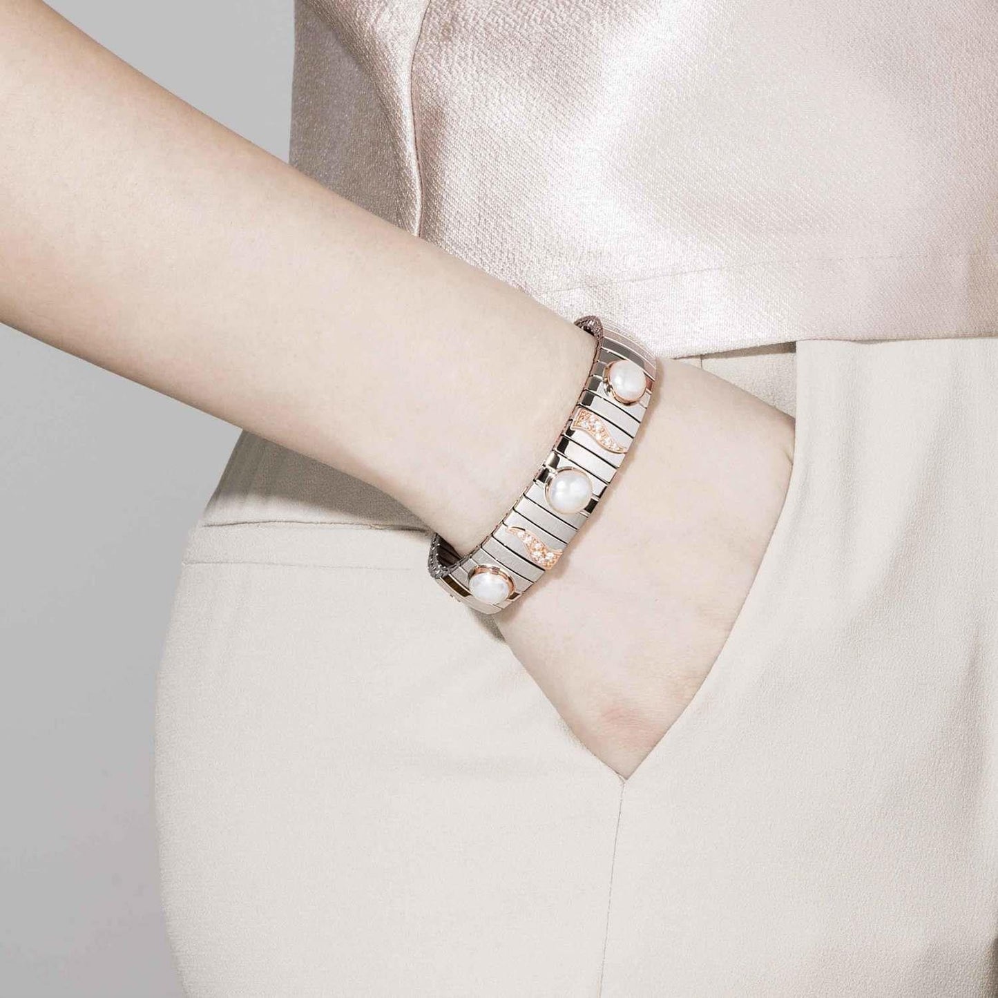 Extension - Bileklik - BEYAZ İNCİ