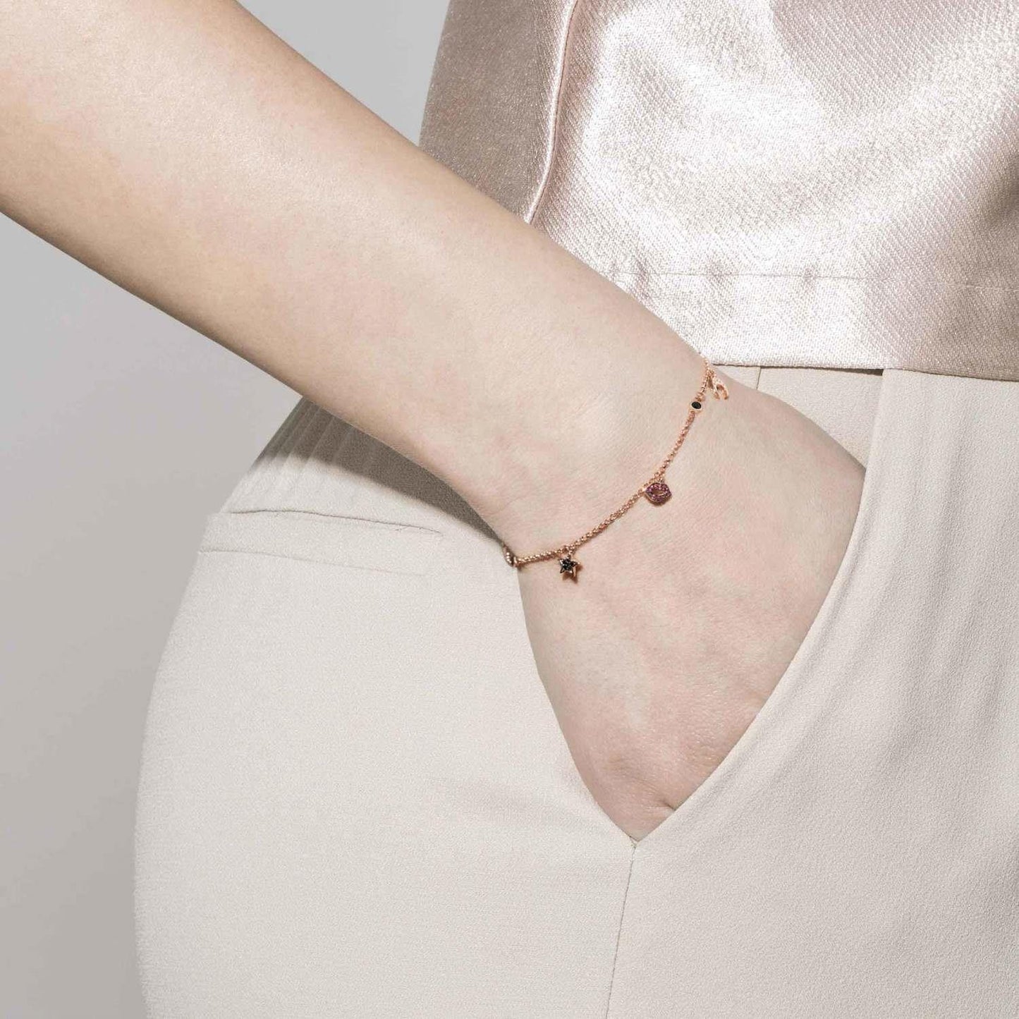 Sweetrock - Bileklik - Rose altın Karışık