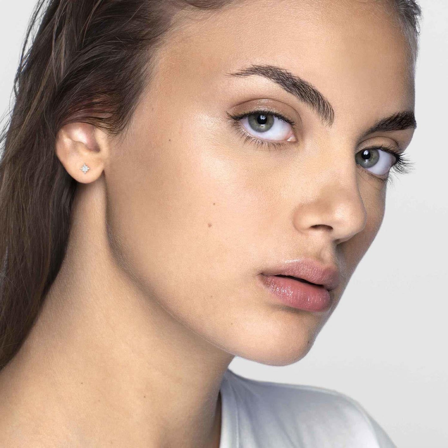 Sweetrock - Küpe - Rüzgar Gül Gümüş