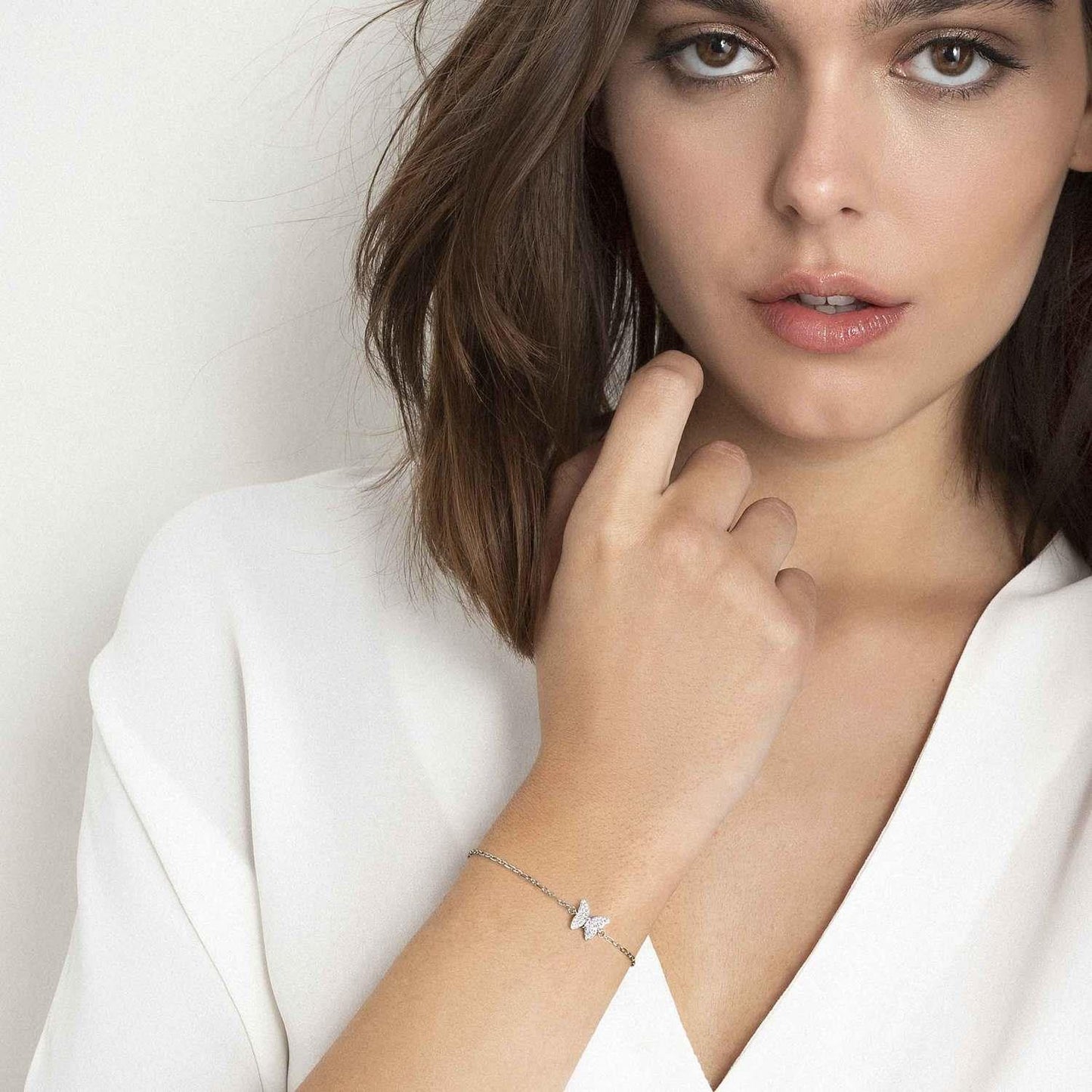 SweetRock - Nature Ed. - Bileklik - Gümüş kelebek