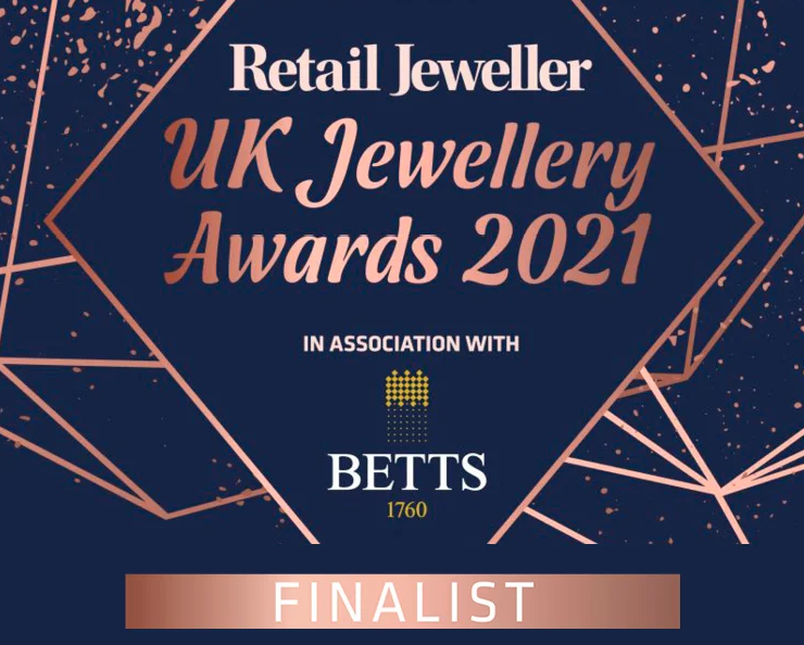 Nomination Shortlisted as Finalist for Retail Jeweller Uk Jewellery Awards 2021