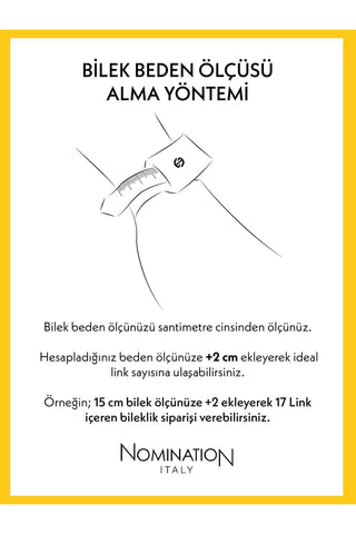 Orijinal İtalyan Charm Bileklik Kişiselleştirilebilir Siyah Made in Italy