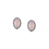 Earrings - Küpe - Pembe opal