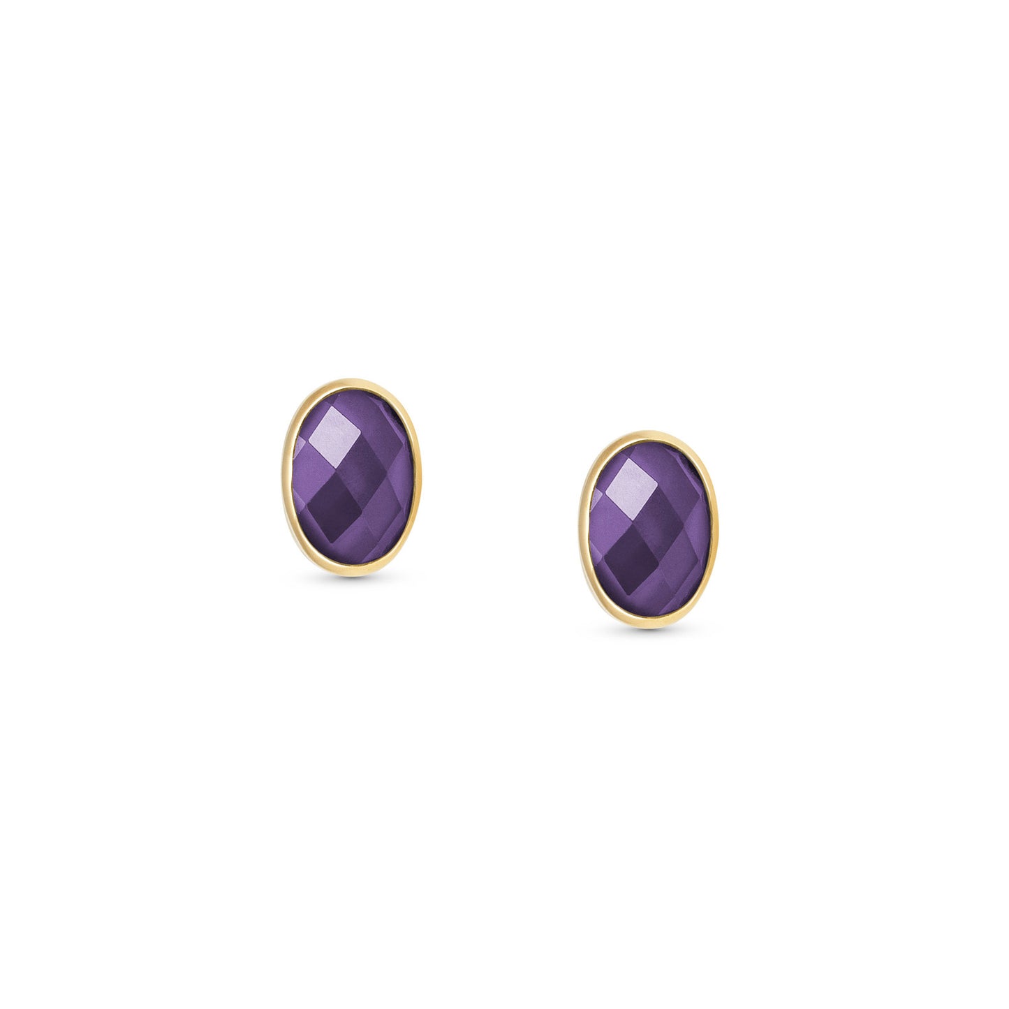 Earrings - Küpe - Mor