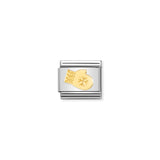 Composable Classic Dekoratif Link - Semboller - Kar Eldiveni - (41 Snow glove) 18K Altın