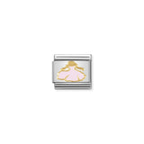 Composable Classic Dekoratif Link - Semboller - Prenses - (15 Princess) 18K Altın