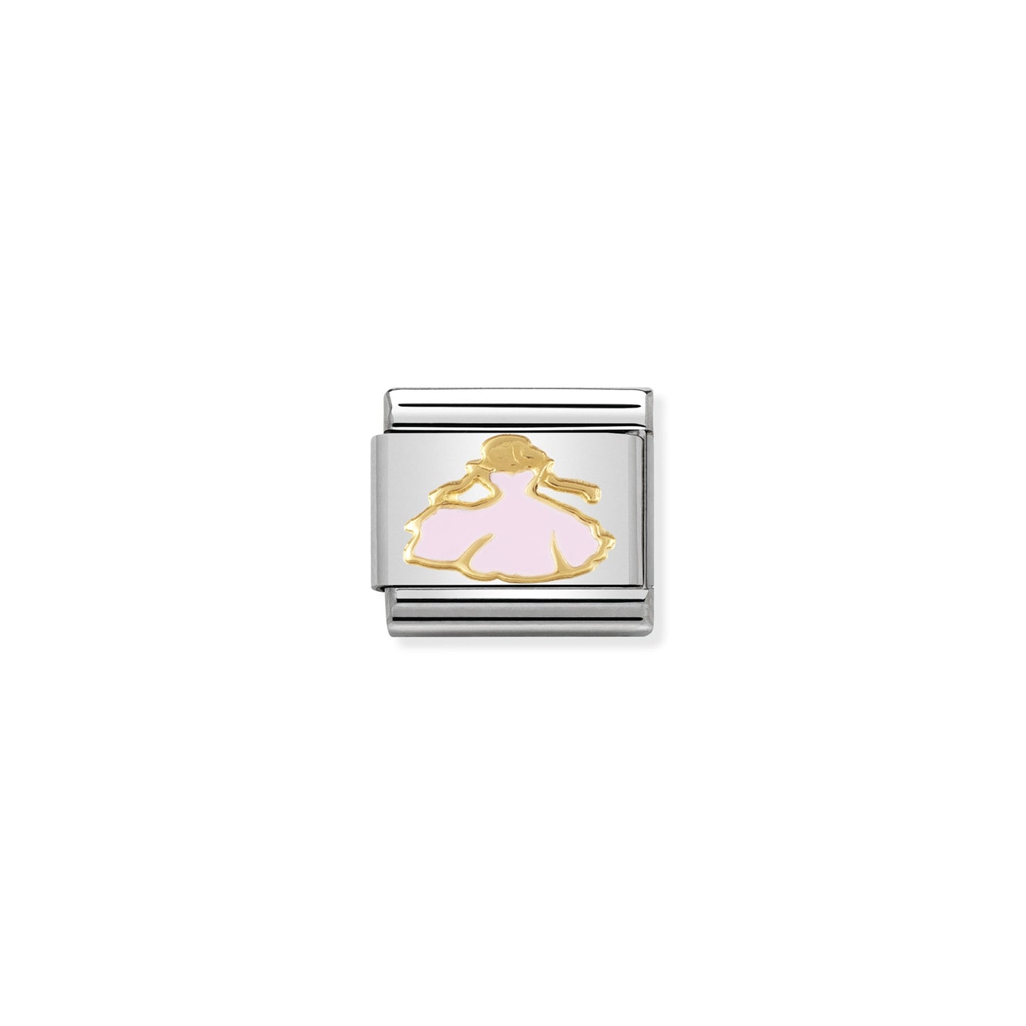 Composable Classic Dekoratif Link - Semboller - Prenses - (15 Princess) 18K Altın
