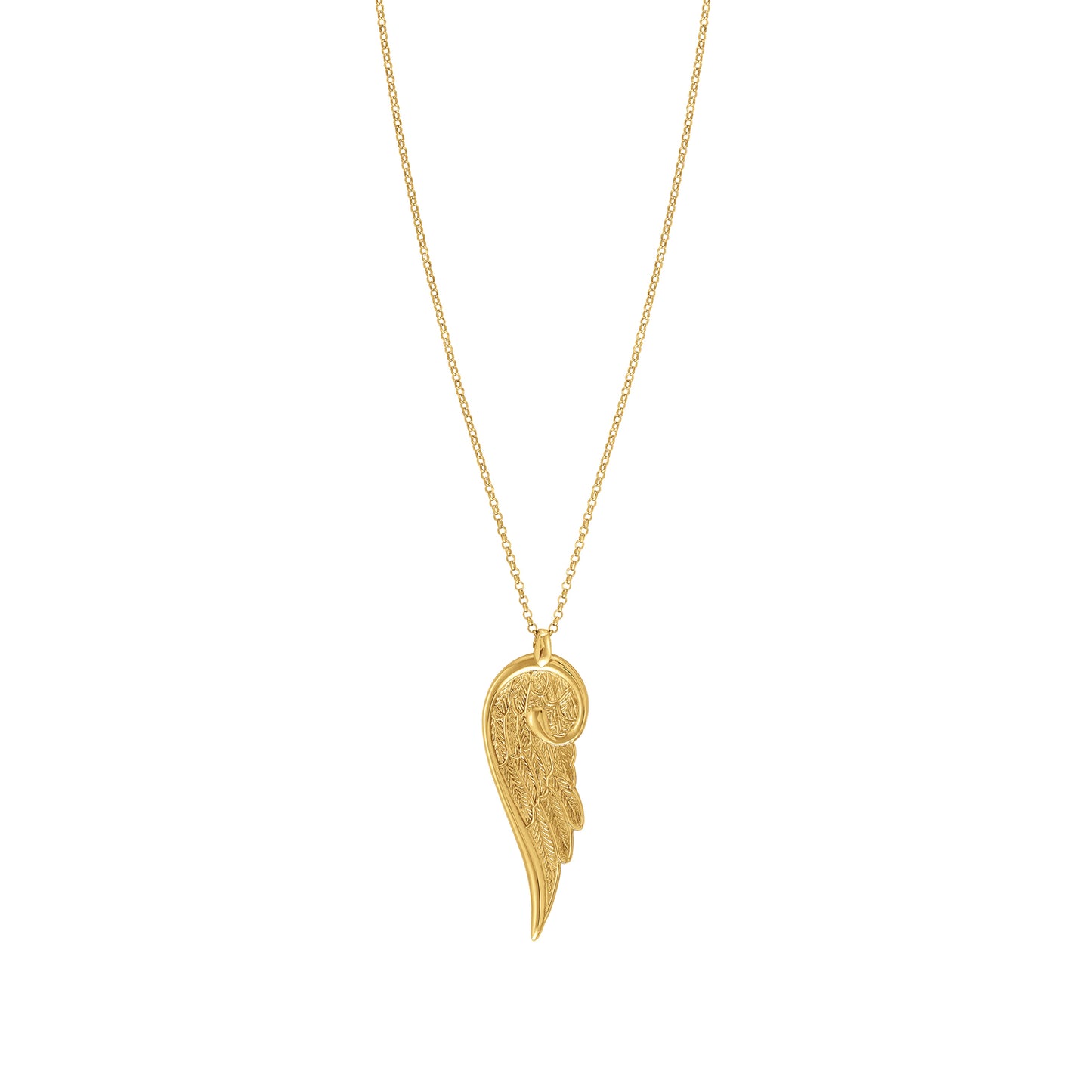 Angel - Kolye - Sarı altın