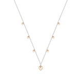 Rock in Love Silver - Kolye - Rose Altın