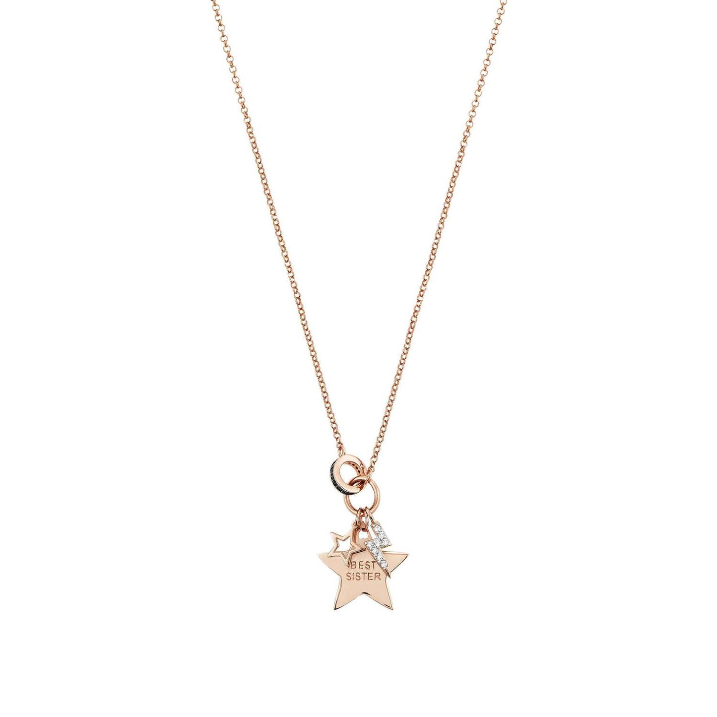 Easychic - Bileklik - En iyi kız kardeşi Rosegold Finish