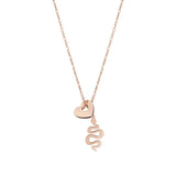 Essentials - Kolye - Kalp Rosegold