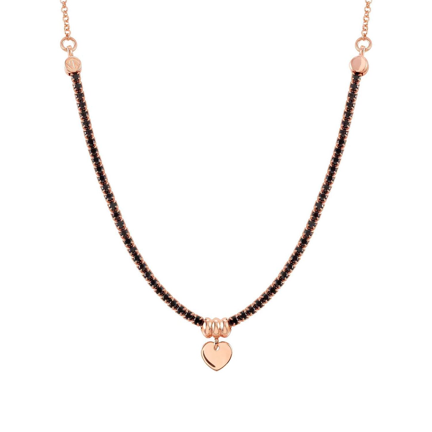 Chic&Charm - Kolye - Rose altın kalp