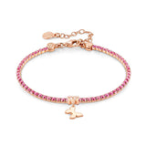 Chic&Charm - Bileklik - Pembe kelebek