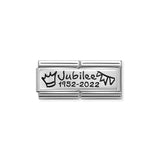 Composable DOUBLE Classic ENGRAVED  Çelik Ve 925 sterling Gümüş Coronation 2023