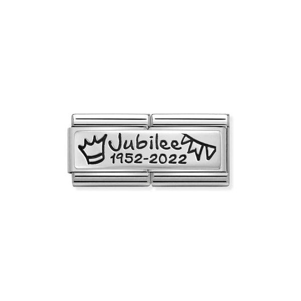 Composable DOUBLE Classic ENGRAVED  Çelik Ve 925 sterling Gümüş Coronation 2023