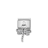 Composable Classic CHARMS Paslanmaz Çelik Ve 925 sterling Gümüş Ladybug