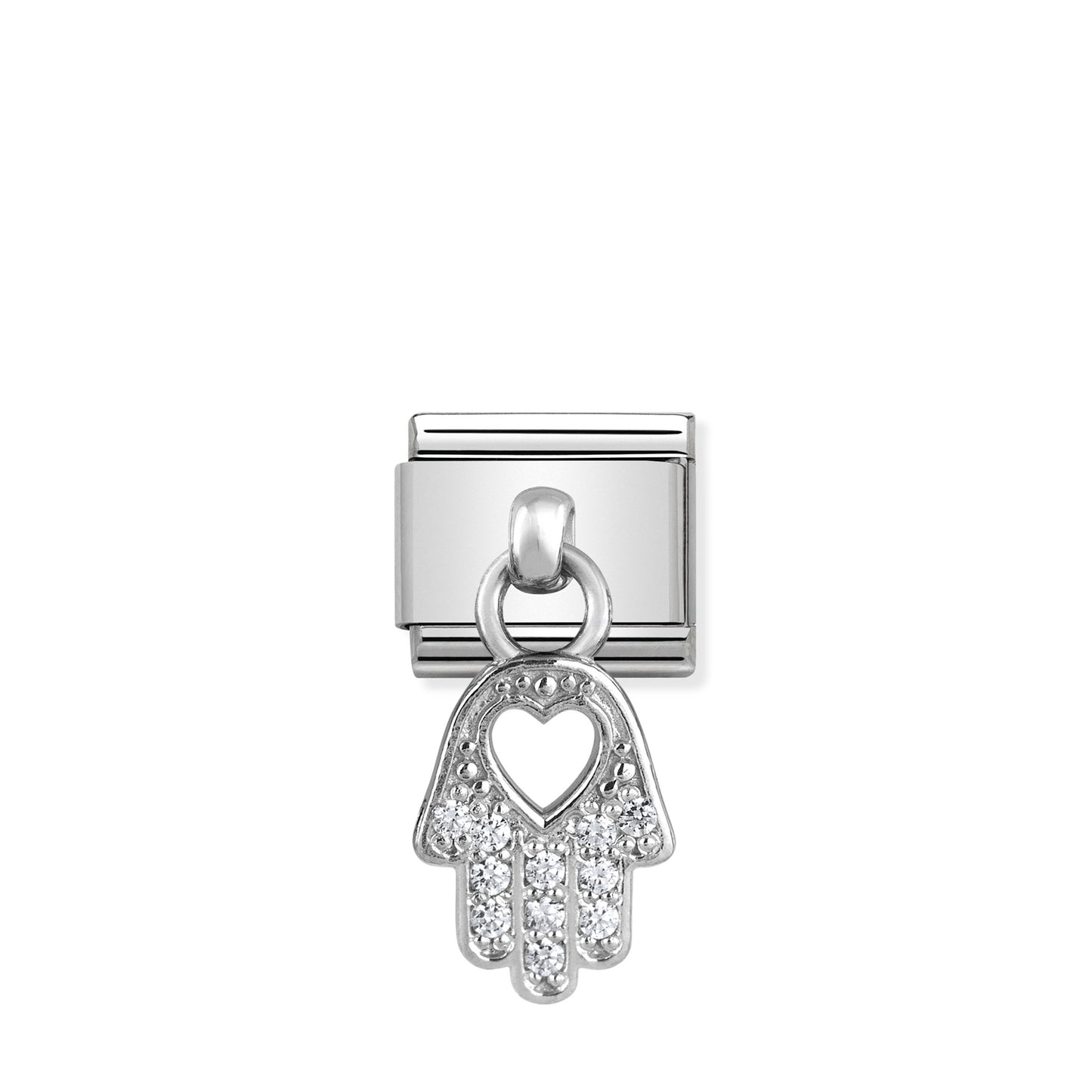 Composable Classic CHARMS Paslanmaz Çelik Ve 925 sterling Gümüş Fly