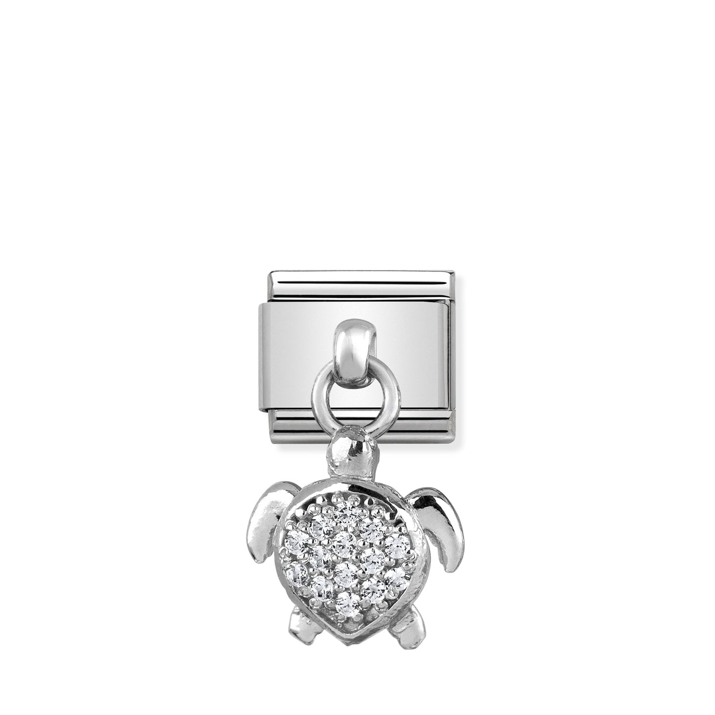 Composable Classic CHARMS Paslanmaz Çelik Ve 925 sterling Gümüş Scorpio
