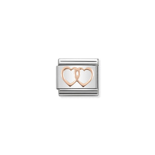 COMPOSABLE klasik semboller stainless stell 9k rose Altın dog